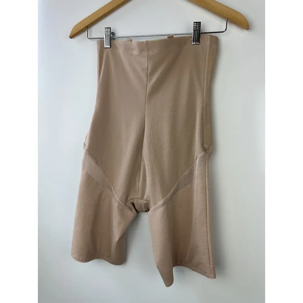Honeylove SuperPower Shorts Shaper Shapewear Sand Beige Sculpt Women's Medium - Picture 14 of 15